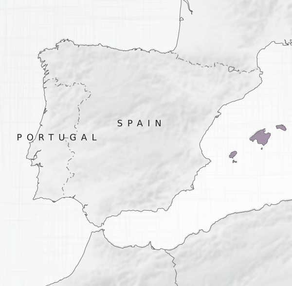 Balearic Islands in Spain